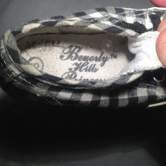 Beverly Hills Princess checkered tennis 5 Girl - Picture 3 of 5